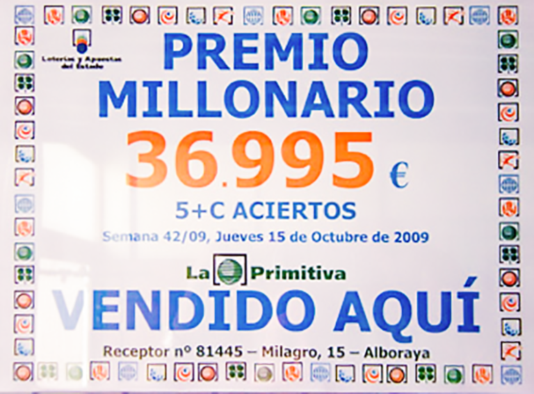 segundo premio loteria primitiva premiados en el año 2009